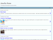 Tablet Screenshot of ameliaruns.blogspot.com