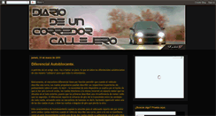 Desktop Screenshot of diariodeuncorredorcallejero.blogspot.com