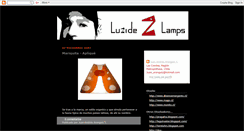 Desktop Screenshot of luzidelamps.blogspot.com