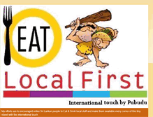 Tablet Screenshot of eatlocalfirstbypubudu.blogspot.com