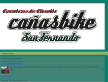 Tablet Screenshot of canasbikecronicas.blogspot.com