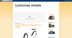 Desktop Screenshot of cyclocrosswheels.blogspot.com