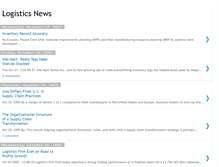 Tablet Screenshot of logistics-world.blogspot.com
