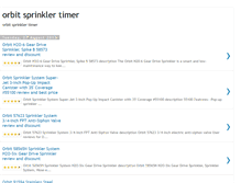 Tablet Screenshot of orbitsprinklertimer.blogspot.com