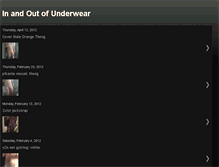Tablet Screenshot of inandoutofunderwear.blogspot.com