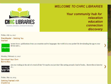 Tablet Screenshot of chlibraryservice.blogspot.com