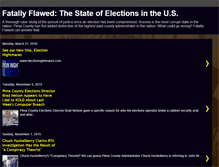 Tablet Screenshot of fatallyflawedelections.blogspot.com