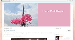 Desktop Screenshot of littlepinkdrops.blogspot.com