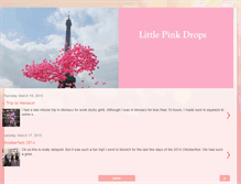 Tablet Screenshot of littlepinkdrops.blogspot.com