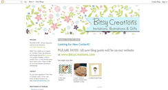 Desktop Screenshot of bitsycreations.blogspot.com