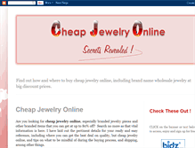 Tablet Screenshot of cheap-jewelry-online1.blogspot.com