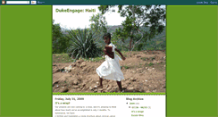 Desktop Screenshot of dukeengagehaiti.blogspot.com