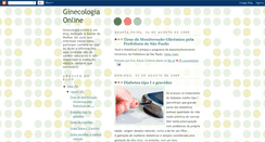Desktop Screenshot of ginecologiaonline.blogspot.com