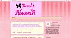 Desktop Screenshot of brechoabusada.blogspot.com