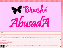 Tablet Screenshot of brechoabusada.blogspot.com