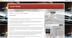 Desktop Screenshot of jjunior-news.blogspot.com