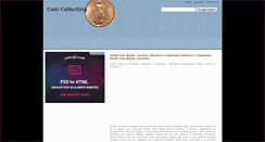 Desktop Screenshot of coincollectingweb.blogspot.com