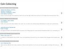 Tablet Screenshot of coincollectingweb.blogspot.com