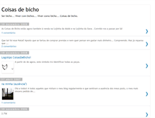 Tablet Screenshot of coisasdebicho.blogspot.com