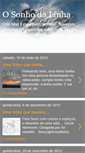 Mobile Screenshot of osonhodalinha.blogspot.com