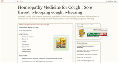 Desktop Screenshot of homeopathy-medicine-for-cough.blogspot.com