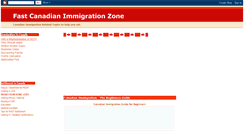Desktop Screenshot of fastimmigration.blogspot.com