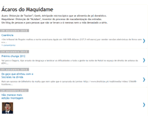 Tablet Screenshot of acarosdomaquidame.blogspot.com