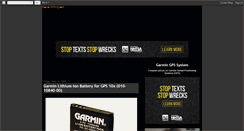 Desktop Screenshot of garmingpssystem.blogspot.com