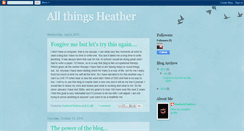 Desktop Screenshot of heatherintheboro.blogspot.com