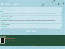 Tablet Screenshot of heatherintheboro.blogspot.com