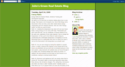 Desktop Screenshot of johnsgreenrealestate.blogspot.com