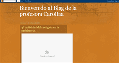 Desktop Screenshot of carolinatuprofedereligion.blogspot.com