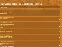 Tablet Screenshot of carolinatuprofedereligion.blogspot.com