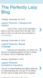 Mobile Screenshot of lazyperfectionist1.blogspot.com