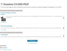 Tablet Screenshot of 1encontro-civ-geo-feup.blogspot.com