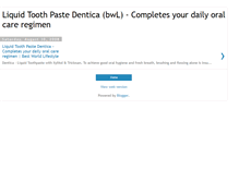 Tablet Screenshot of dentica.blogspot.com