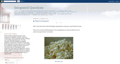 Desktop Screenshot of integratedquestions.blogspot.com