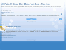 Tablet Screenshot of myphamoriflamethuydien.blogspot.com