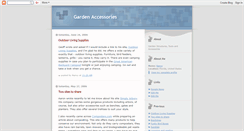 Desktop Screenshot of gardenaccessories.blogspot.com