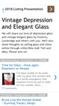 Mobile Screenshot of depressionelegantglass.blogspot.com