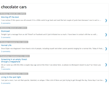 Tablet Screenshot of chocolatecars.blogspot.com