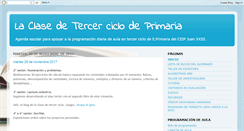 Desktop Screenshot of laclasedeprimaria.blogspot.com