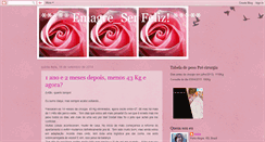 Desktop Screenshot of emagreserfeliz.blogspot.com