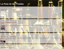 Tablet Screenshot of larutadelaspicadas.blogspot.com