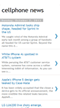 Mobile Screenshot of cell-phonews.blogspot.com