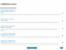 Tablet Screenshot of cell-phonews.blogspot.com