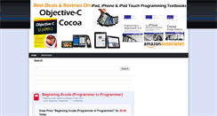 Desktop Screenshot of cocoaprogrammingbooks.blogspot.com