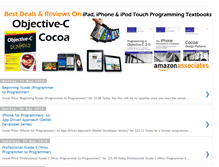 Tablet Screenshot of cocoaprogrammingbooks.blogspot.com