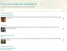 Tablet Screenshot of fiveluckyducks.blogspot.com