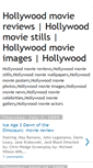 Mobile Screenshot of hollywood-movie-reviews.blogspot.com
